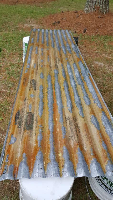 antiquing galvanized sheet metal|old galvanized metal.